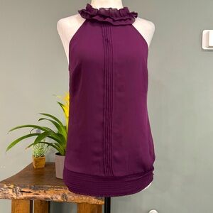 Guess Sleeveless Top with Open Back and Neck Tie Up
